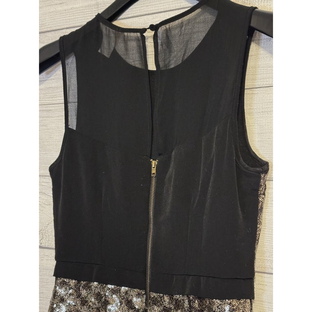 Women's/Juniors Black & Gold Sequin Cocktail Dress – One Clothing – Size XS - Picture 12 of 15